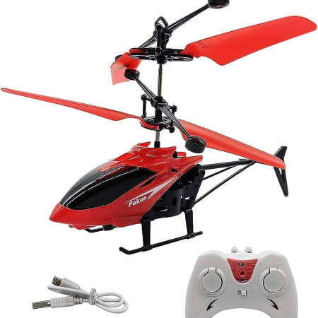 Rechargeable Helicopter (Sensor System With Remote Control)