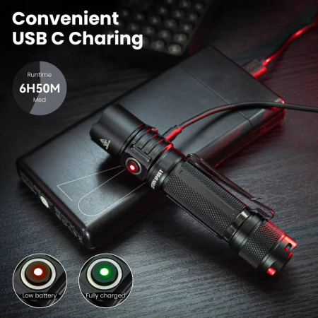 Mini Rechargeable LED Torch Light